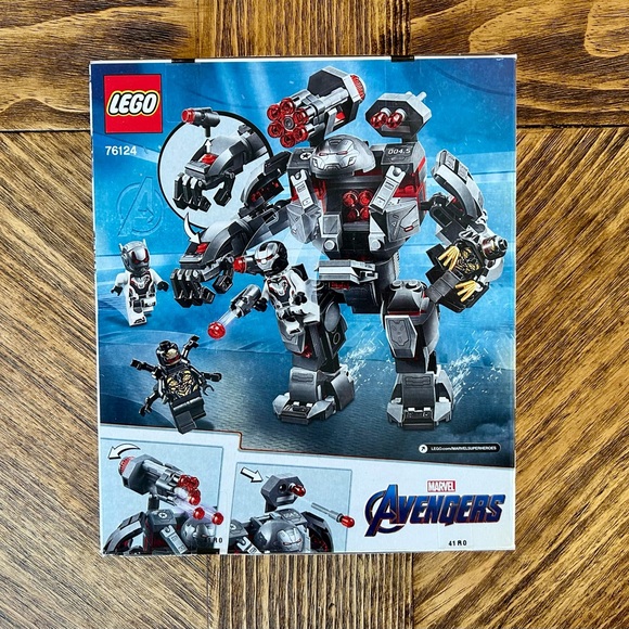 LEGO Marvel Avengers War Machine Buster 76124 Building Kit   Marvel Avengers War Machine Buster
 #76124